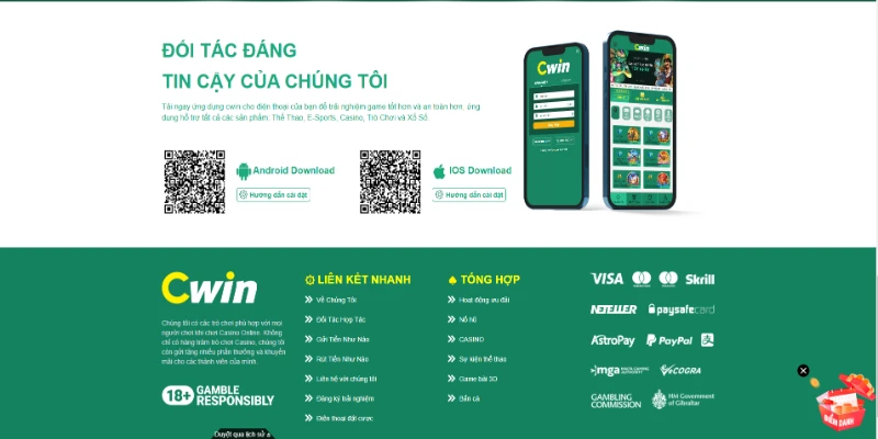 Tải app và tham gia cá cược bất tận