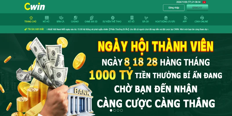 Tìm đúng đường link dẫn để đăng nhập Cwin 