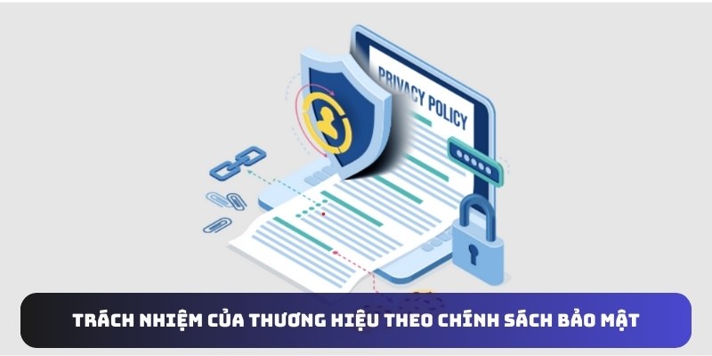 Trách nhiệm của thương hiệu theo chính sách bảo mật